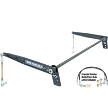 Kit stabilisateur Jeep Wrangler JK arrière réglable Anti-Rocksystem 4 ptes CE-9900JKR4 - Kit barre stab. arrière JK 4D Antirock