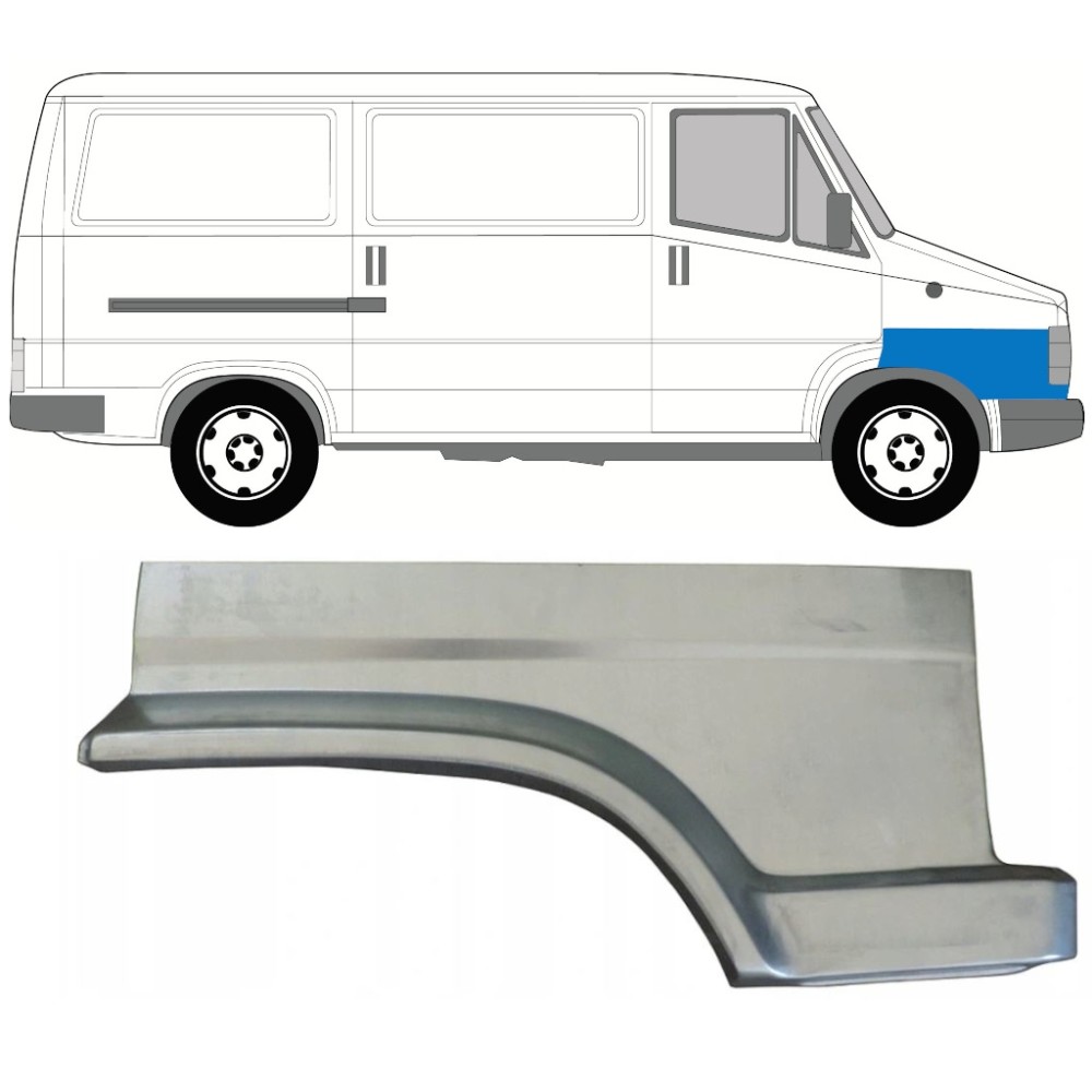 PANNEAU DE RÉPARATION DE L'AILE AVANT / DROIT POUR FIAT DUCATO / C25 / J5 1990-1994