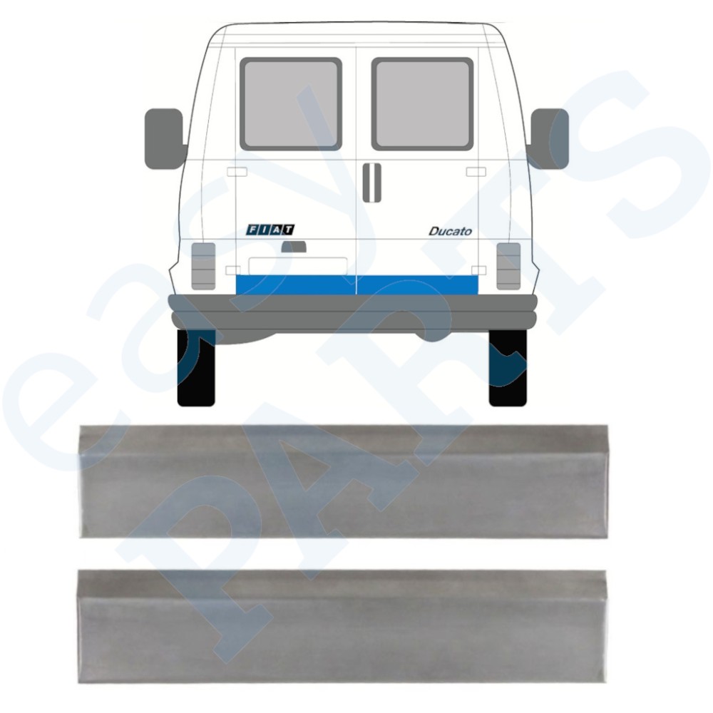 RÉPARATION DE LA PORTE ARRIÈRE PANEL / DROIT GAUCHE / SET POUR FIAT DUCATO / C25 / J5 1981-1994 RÉPARATION DE LA PORTE ARRIÈRE PANEL / DROIT GAUCHE / SET POUR FIAT DUCATO / C25 / J5 1981-1994