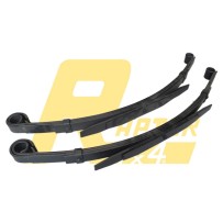 PAIRE DE LAMES DE RESSORT ARRIÈRE 12,5 cm CHARGE LOURDE pour Suzuki Samurai