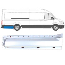 PANNEAU DE RÉPARATION DE L'AILE ARRIÈRE / DROIT POUR  VOLKSWAGEN CRAFTER / MAN TGE 2017- EXTRA EMPATTEMENT LONG
