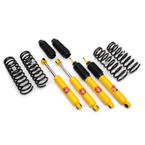 KIT DE SUSPENSION TERRAIN TAMER REHAUSSE +40/50MM POUR SUZUKI JIMNY A PARTIR DE 1998 ET 2018+