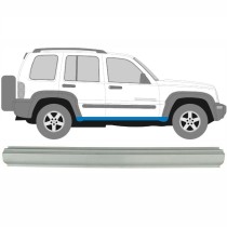 PANNEAU DE RÉPARATION DU SEUIL / DROIT   GAUCHE / SEUIL - PARTIE INFÉRIEUR POUR JEEP KJ LIBERTY 2001-2008