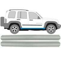 PANNEAU DE RÉPARATION DU SEUIL / DROIT   GAUCHE / SET POUR  JEEP KJ LIBERTY 2001-2008