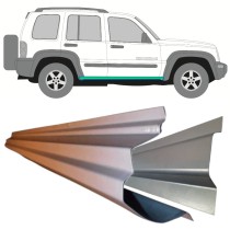 RÉPARATION DU SEUIL / DROIT   GAUCHE POUR JEEP KJ LIBERTY 2001-2008 INTERIEUR + EXTERIEUR