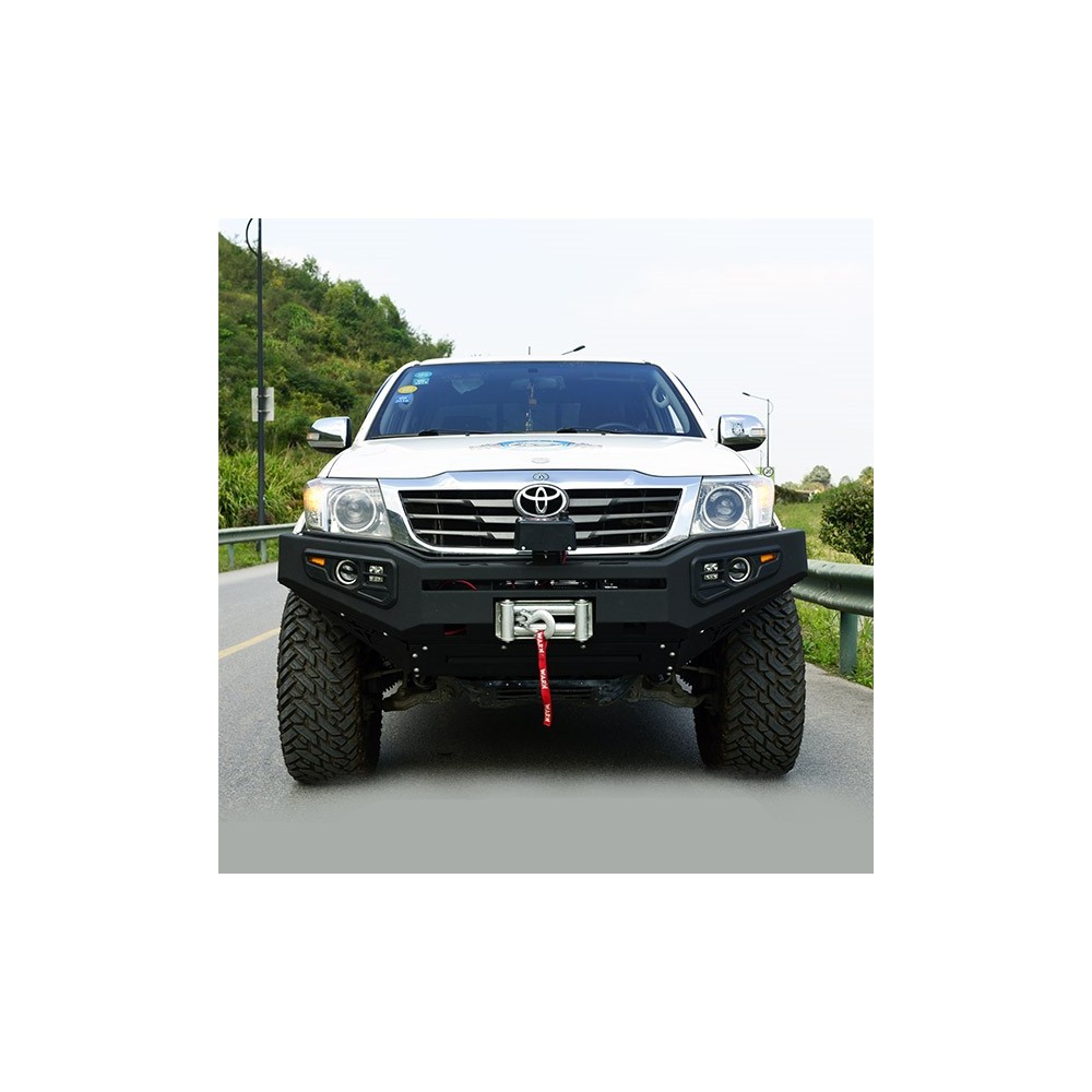 PARE-CHOC AVEC SUPPORT DE TREUIL POUR TOYOTA HILUX de 2005 à 2015