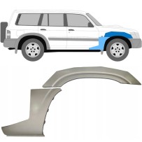 PANNEAU DE RÉPARATION DE L'AILE AVANT / SET / DROIT POUR NISSAN PATROL GR Y61 DE 1997-2009