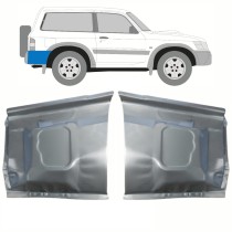 PANNEAU DE RÉPARATION DE L'AILE ARRIÈRE / SET POUR NISSAN PATROL GR Y61 DE 1997-2009