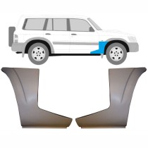 PANNEAU DE RÉPARATION DE LAILE AVANT BASSE / KIT POUR NISSAN PATROL GR Y61 DE 1997-2009