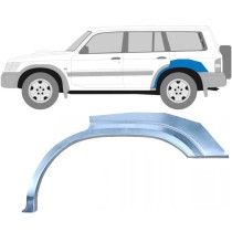 PANNEAU DE RÉPARATION DE PASSAGE DE ROUE ARRIERE / GAUCHE POUR NISSAN PATROL GR Y61 DE 1997-2009