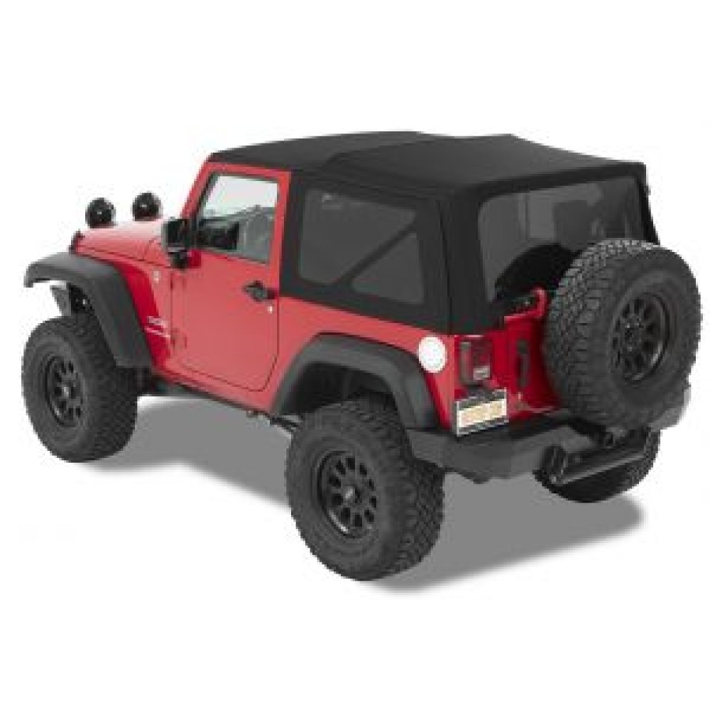 Capote Supertop NX Black Twill 2 portes - Pour JEEP Wrangler JK 07-16