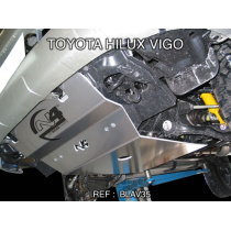 BLINDAGE AVANT N4 8MM POUR TOYOTA HILUX VIGO 2005-15