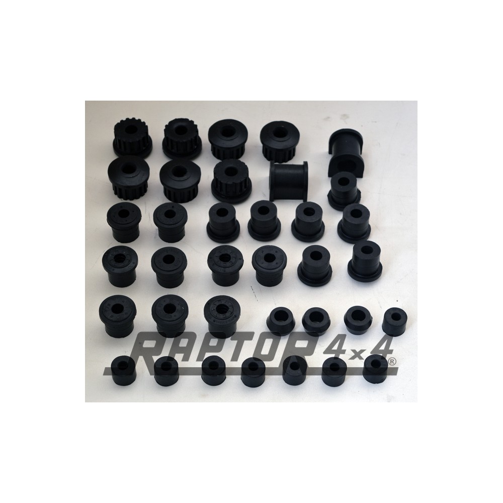 Kit Complet de Silent Blocs pour Suzuki Samurai et SJ 413 : Durabilité et Confort de Conduite Optimisés