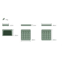 Tente de toit 4 places en aluminium GO OVERLAND  Expedition XL