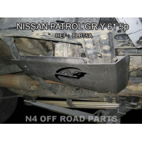 BLINDAGE BOITE DE TRANSFERT N4 8MM POUR NISSAN PATROL Y60 ET Y61 5 PORTES