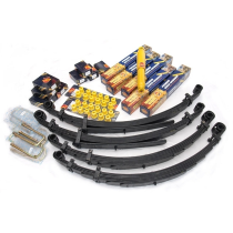 KIT DE SUSPENSION TERRAIN TAMER REHAUSSE +40/50MM POUR TOYOTA LANDCRUISER J7 DE 1984 A 1999