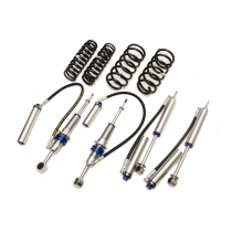 KIT DE SUSPENSION TERRAIN TAMER AVEC AMORTISSEUR PRO SHOCK REHAUSSE +40/50MM POUR TOYOTA KZJ/KDJ 90/95