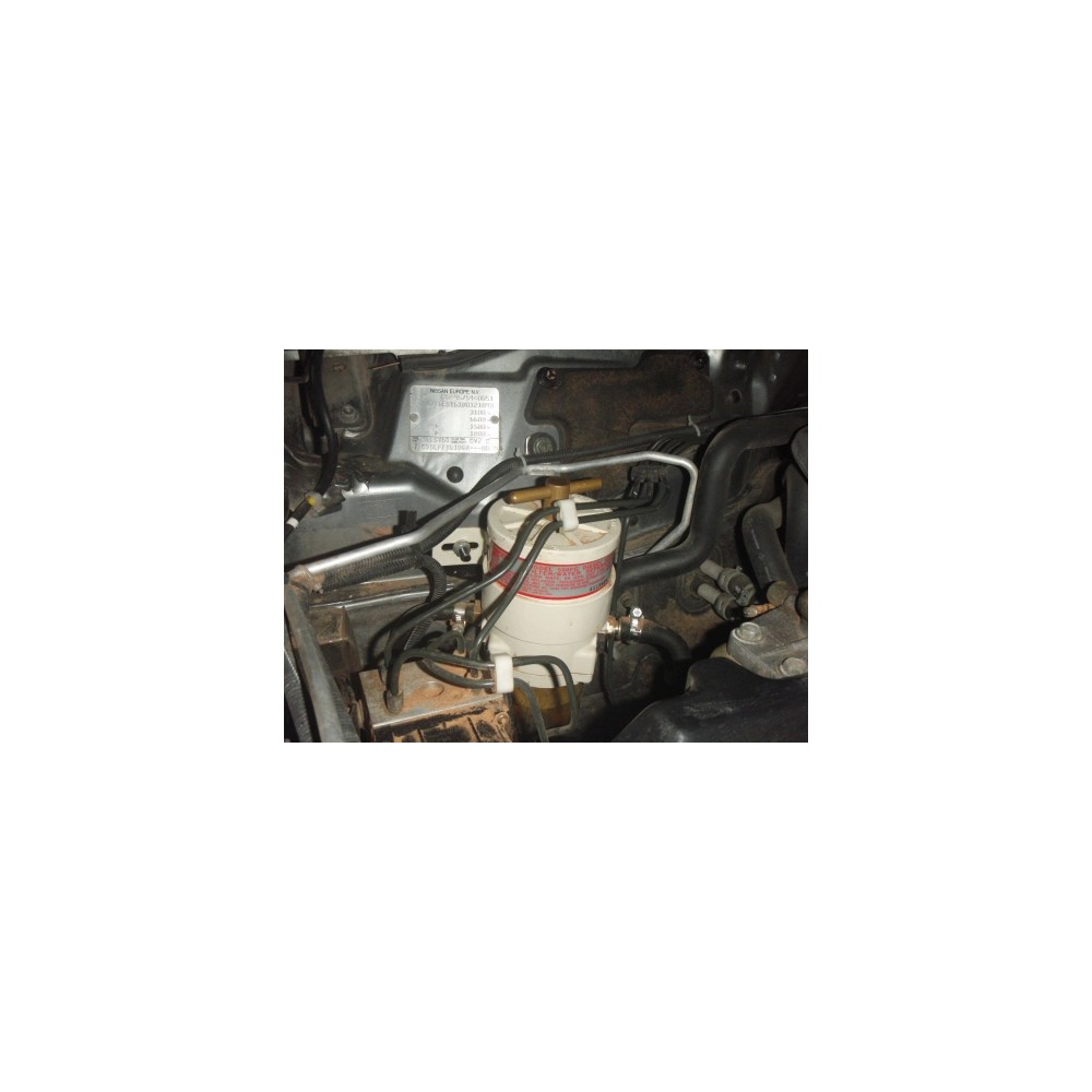 Kit de montage préfiltre Racor 500FG pour Nissan Patrol Y61 N4-Offroad