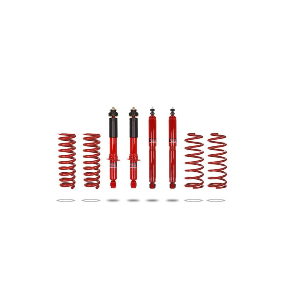 KIT DE SUSPENSION PEDDERS REHAUSSE +50MM TARAGE MEDIUM POUR TOYOTA LANDCRUISER KZJ/KDJ 90-95