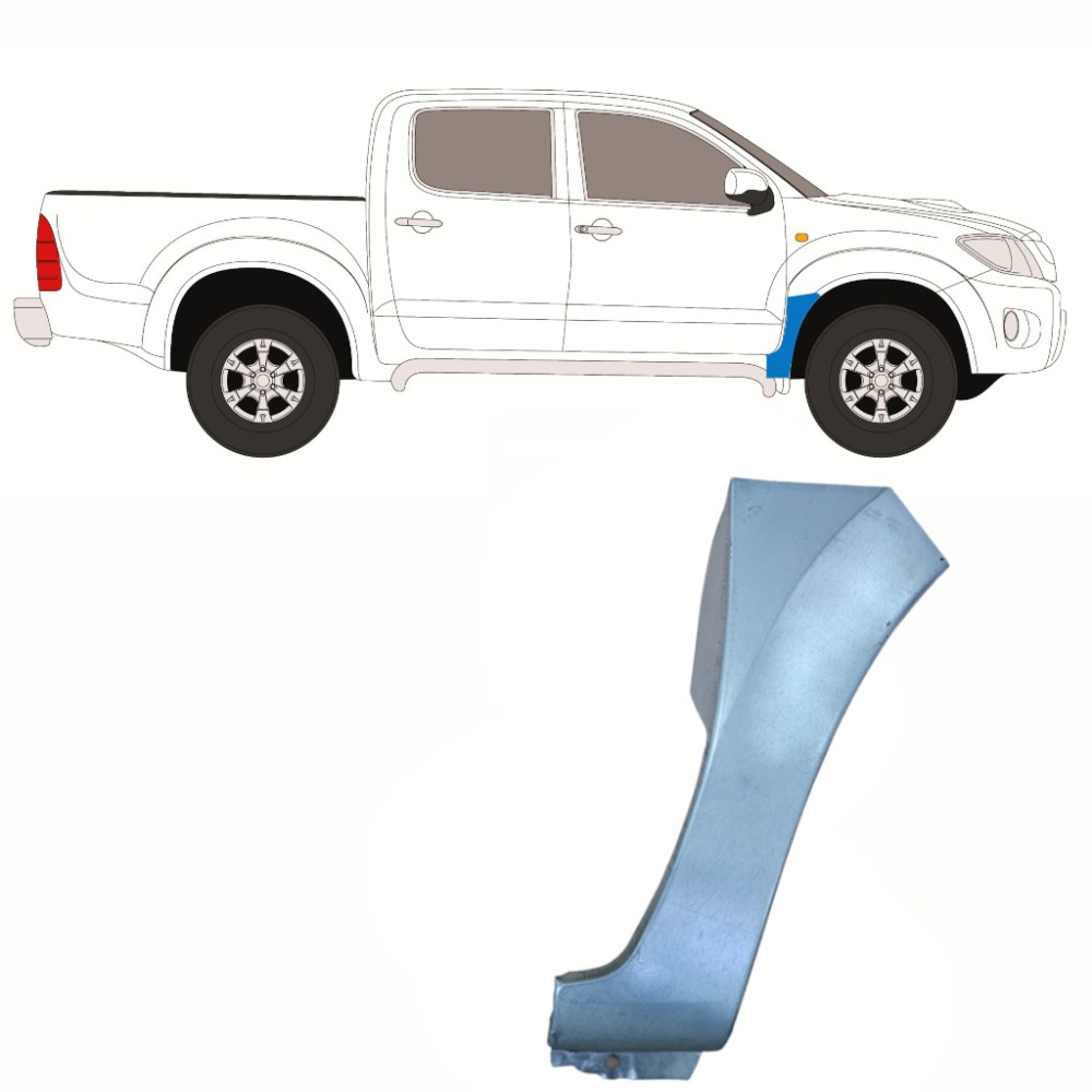PANNEAU DE L'AILE AVANT / DROIT POUR TOYOTA HILUX 2005-2015 (SEPTIÈME GÉNÉRATION)