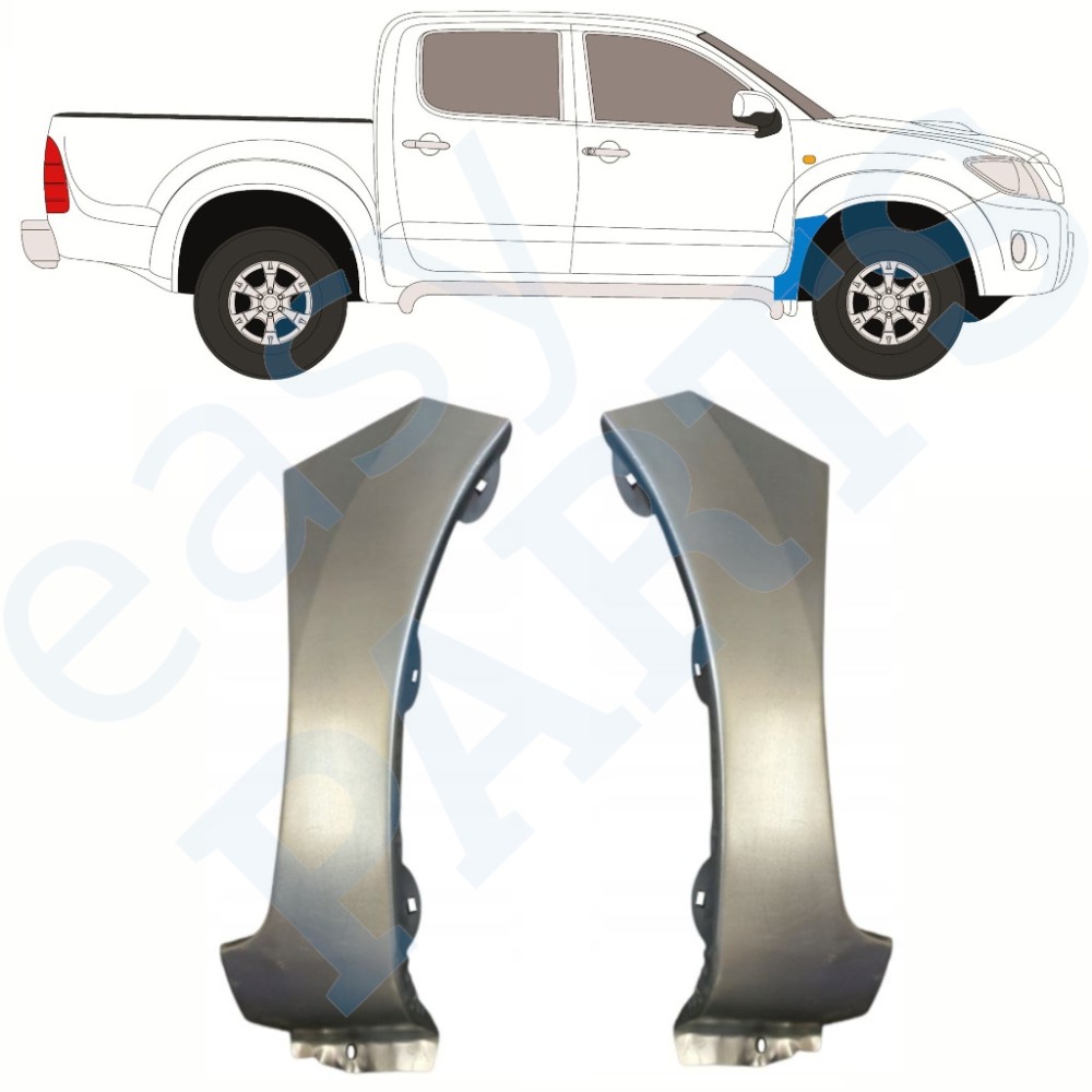 PANNEAU DE L'AILE AVANT / SET POUR TOYOTA HILUX 2005-2015
