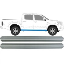 PANNEAU DE RÉPARATION DU SEUIL / DROIT   GAUCHE / SET POUR TOYOTA HILUX 2005-2015