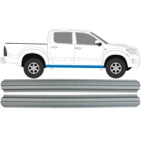 PANNEAU DE RÉPARATION DU SEUIL / DROIT   GAUCHE / SET POUR TOYOTA HILUX 2005-2015