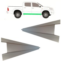 RÉPARATION DU SEUIL INTÉRIEUR / DROIT + GAUCHE / SET POUR TOYOTA HILUX 2005-2015