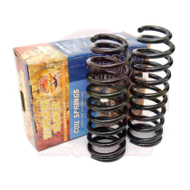 RESSORTS HELICOIDAUX ARRIERE TERRAIN TAMER REHAUSSE +40 A +50MM TARAGE 150 KG ET PLUS POUR NISSAN TERRANO R20 ENTRE 97 ET 99