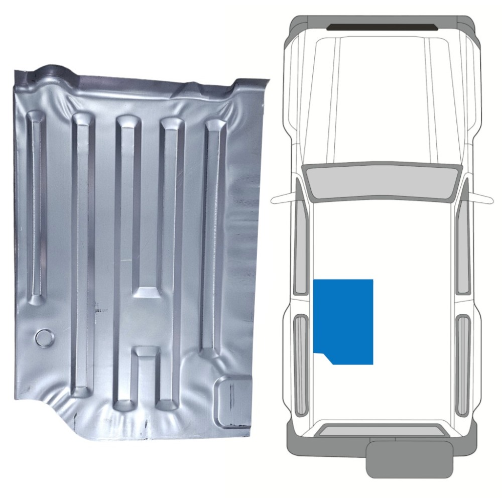 PLANCHER PANNEAU DE RÉPARATION / GAUCHE SUZUKI SAMURAI 1981-2004