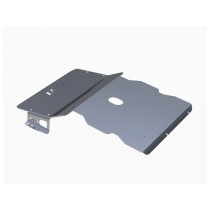 Ski de protection avant en aluminium de 8mm pour Toyota KZJ90 KZJ95 KDJ90 KDJ95