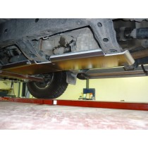 Ski de protection boîtes vitesses et transfert en aluminium de 8mm pour Toyota KZJ95 KDJ95
