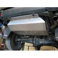Ski de protection de réservoir en aluminium de 6mm pour Toyota KZJ95 KDJ95