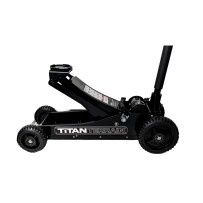 CRIC DE SOL TITAN TERRAIN DE 3 TONNES - CRIC DE CHARIOT HYDRAULIQUE À HAUTE PORTÉE