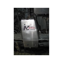 Ski protection nez pont arrière aluminium 8mm Toyota HDJ80 HDJ100 HZJ78 N4-Offroad