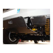 Ski de protection de bonbonne de climatisation en aluminium de 5mm pour Toyota HDJ80