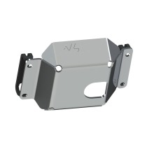 Ski de protection de nez de pont avant en aluminium de 6mm pour Toyota Land Cruiser HDJ80 et Série 7 après 1999