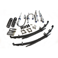 KIT DE SUSPENSION TERRAIN TAMER AVEC AMORTISSEUR PRO SHOCK REHAUSSE +40/50MM POUR NISSAN NAVARA D40