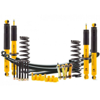 KIT DE SUSPENSION OME SPORT REHAUSSE +40/50MM TARAGE MEDIUM POUR NISSAN NAVARA D40