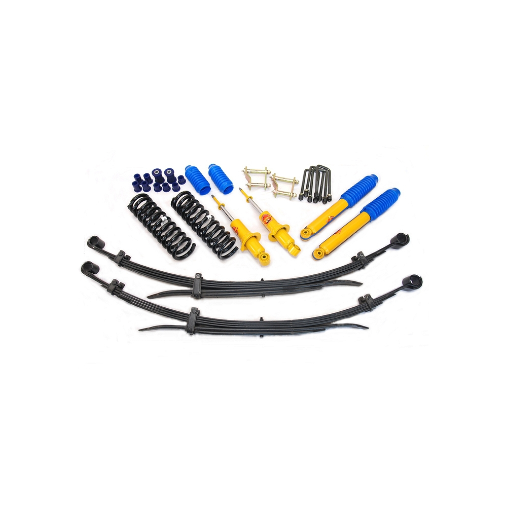KIT DE SUSPENSION TERRAIN TAMER REHAUSSE +40/50MM POUR NISSAN NAVARA D40
