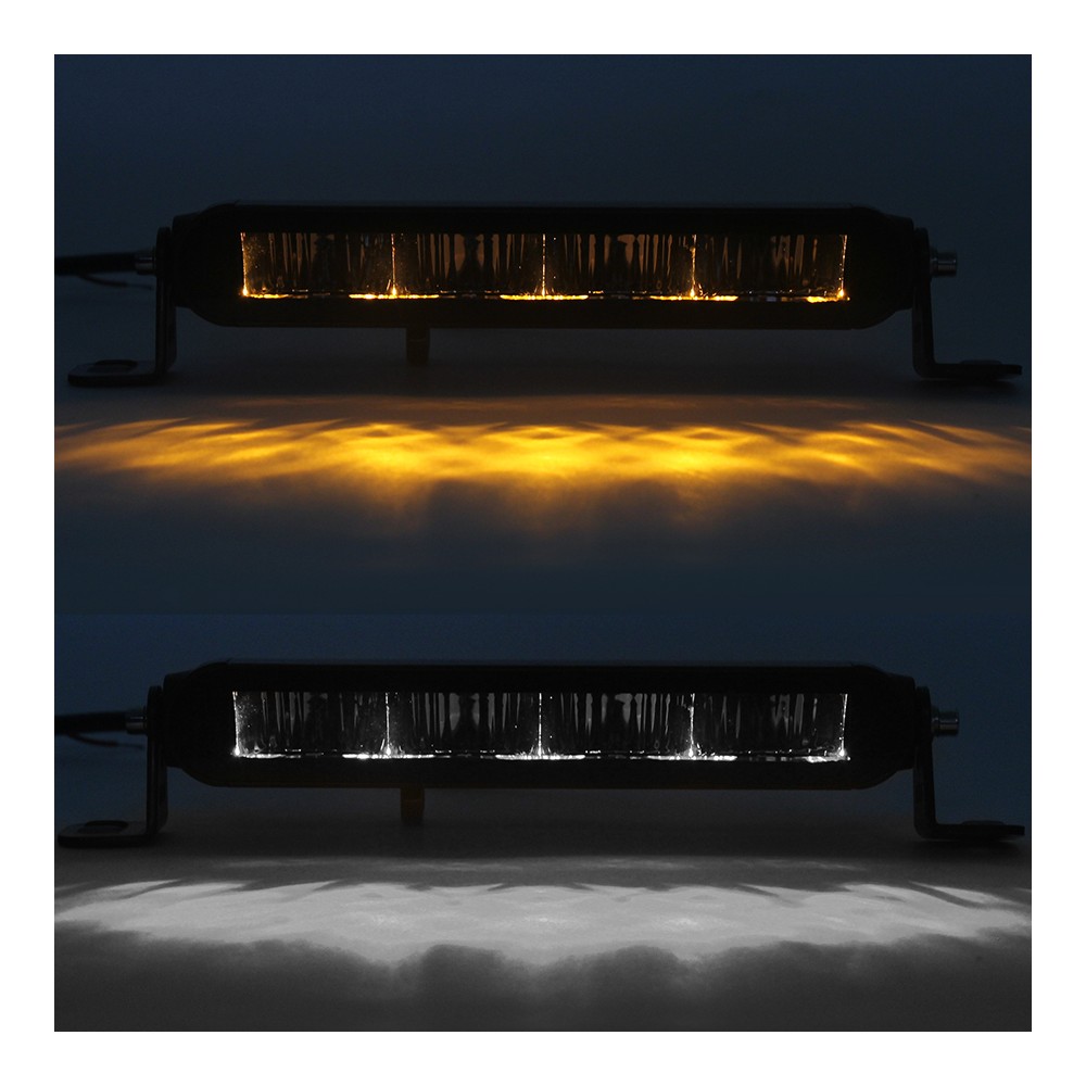 BARRE LED SLIMLUX 30W 4LED 2200lm 282,9mm DOUBLE POSITION COULEUR BARRE LED SLIMLUX 30W 4LED 2200lm 282,9mm DOUBLE POSITION COULEUR