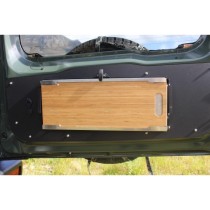 TABLE PLIANTE SUR PORTE ARRIERE ALU-CAB POUR SUZUKI JIMNY