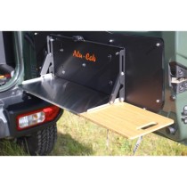 TABLE PLIANTE SUR PORTE ARRIERE ALU-CAB POUR SUZUKI JIMNY