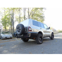 PARE CHOC ARRIERE F4X4 POUR MITSUBISHI PAJERO 3 LONG