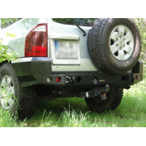 PARE CHOC ARRIERE F4X4 POUR MITSUBISHI PAJERO 3 COURT (feux compris)