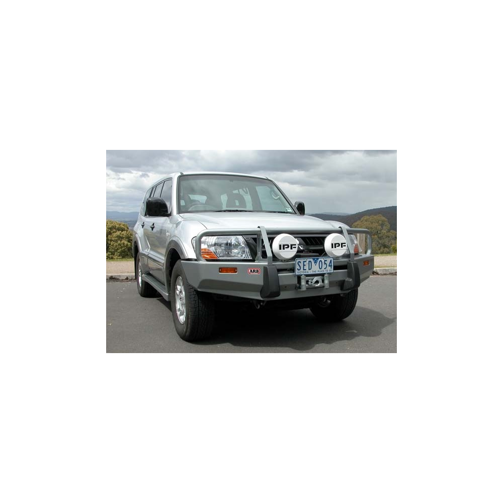 PARE CHOC WINCH BAR ARB POUR MITSUBISHI PAJERO DID APRES 2003