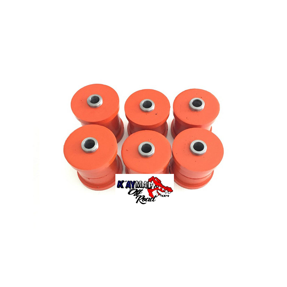 KIT SILENT BLOCS POLYURÉTHANES ARRIÈRE POUR SUZUKI JIMNY