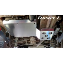 Ski de Protection de Réservoir et de Silencieux Arrière en Alu 6 mm pour Dacia Duster I et II Protection Renforcée