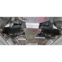 Paire de Protections de Triangles Arrières en PEHD 6 mm pour Dacia Duster : Résistance et Protection Optimales