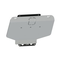 Ski de Protection de Sortie de Pare-Chocs Arrière en Alu 6 mm pour Dacia Duster (après 2013, sans AdBlue)